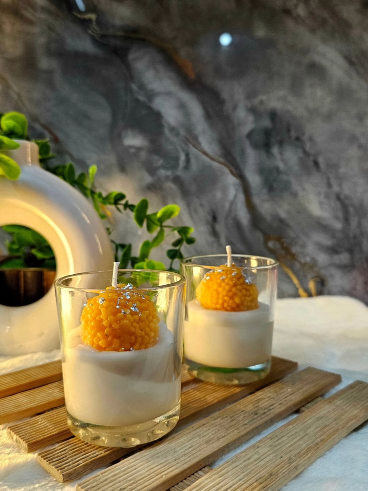 Ladoo Candle Jar - Candles By Midnight