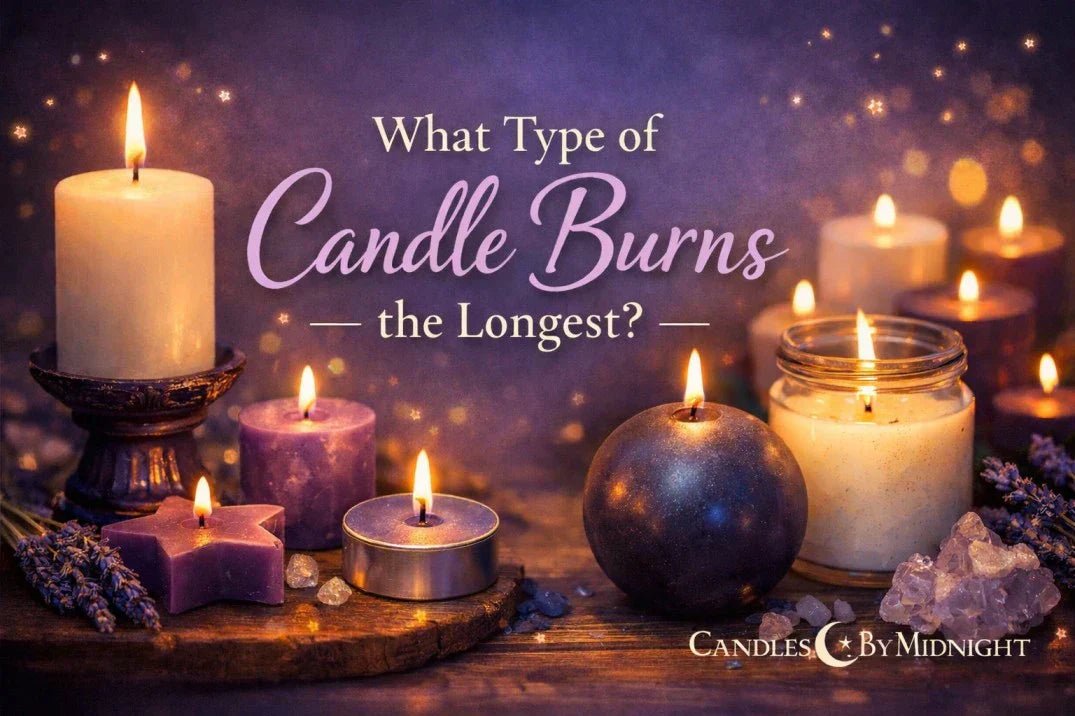 What Type of Candle Burns the Longest? - Candles By Midnight