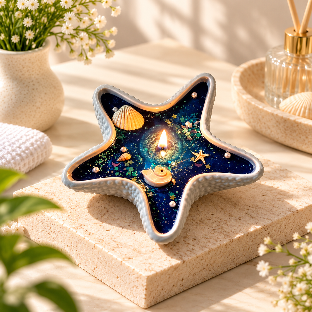 Starfish — Soy Wax Sculpted Candle for Corporate Gifting