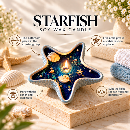 Starfish — Soy Wax Sculpted Candle for Corporate Gifting