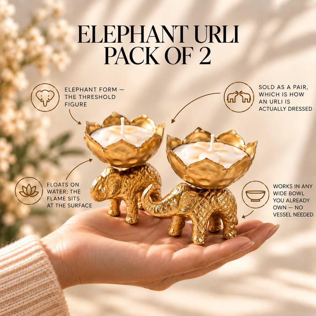 Elephant Urli Pack of 2