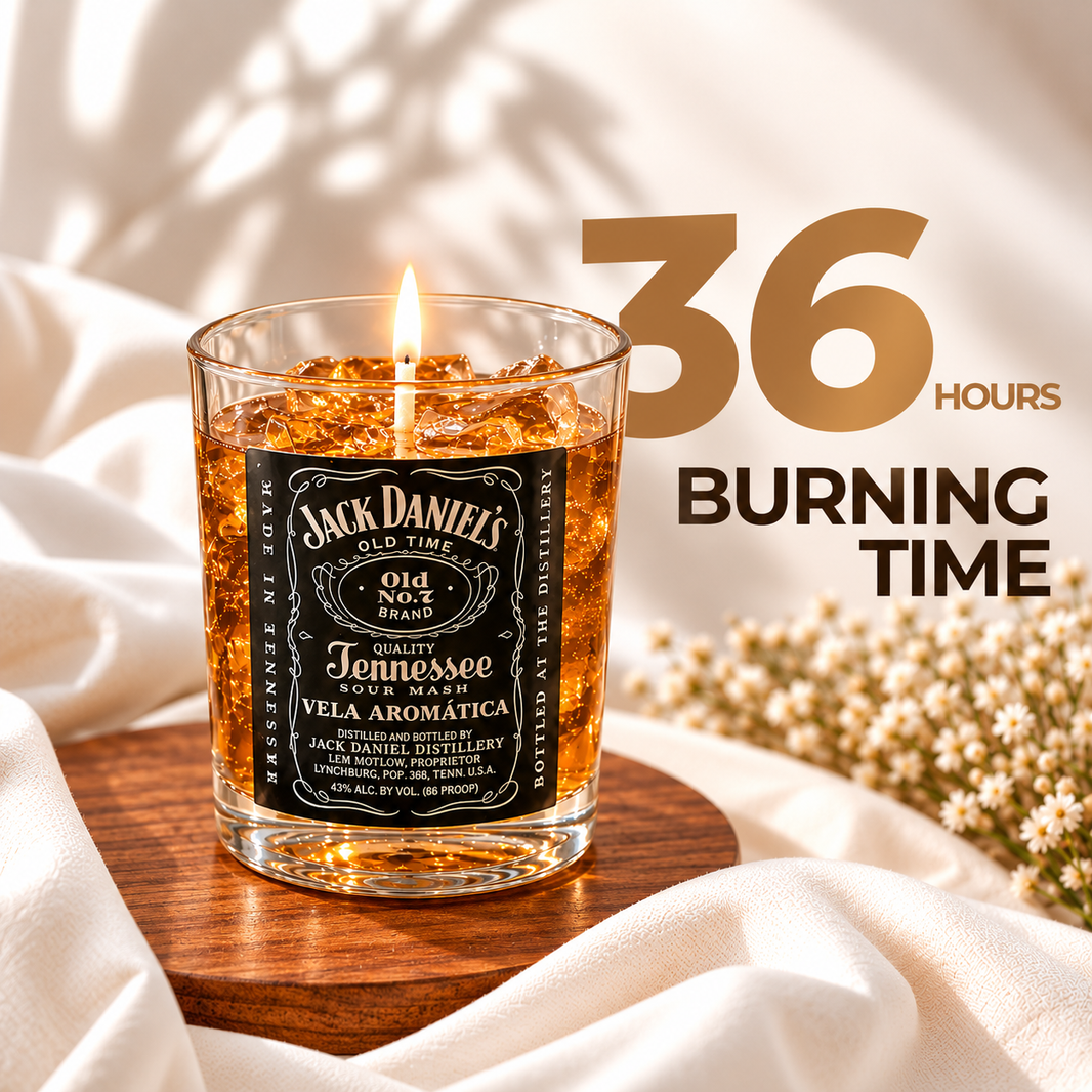 Jack Daniels Candle Jar