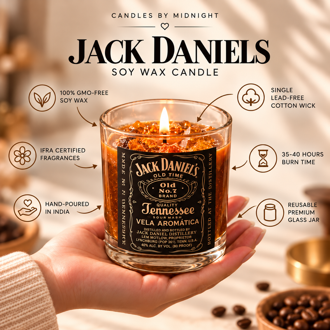 Jack & Iced Kofee Candle Duo – Gift Set of 2