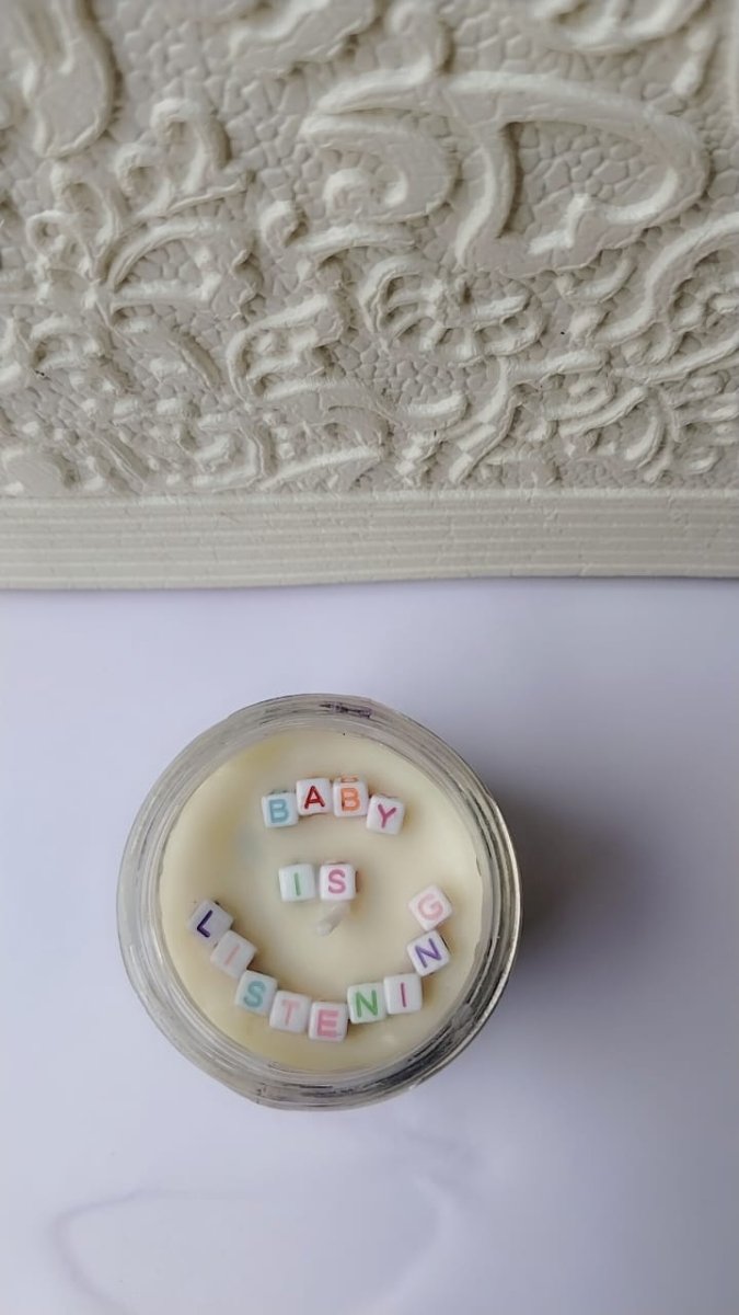 Baby Shower Candle - Candles By Midnight