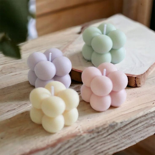 Bubble Pop | Mini Bubble Candle Pack of 4 - Candles By Midnight
