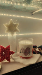 I LOVE YOU CANDLE JAR - Candles By Midnight