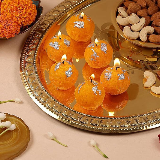 Laddu Candle | Laddo Candle - Candles By Midnight