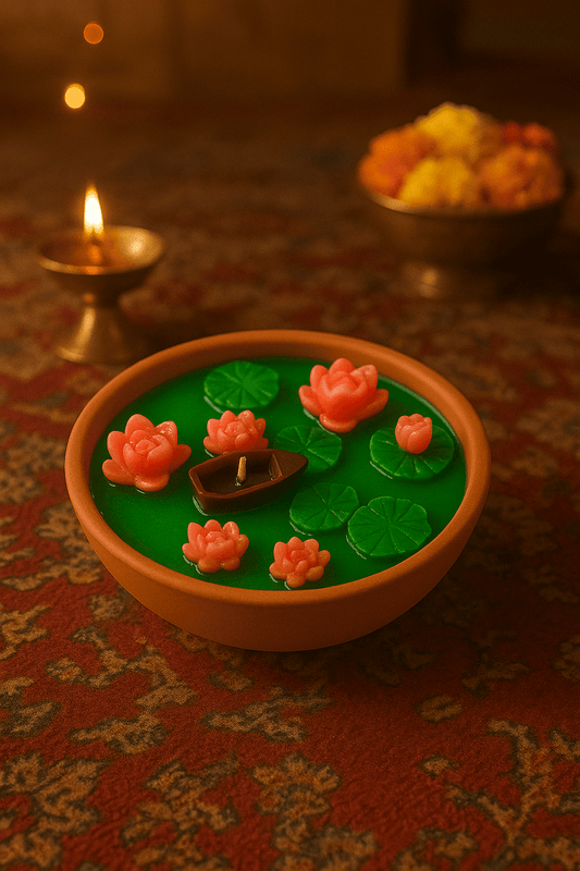 Lotus Pond Candle - Candles By Midnight