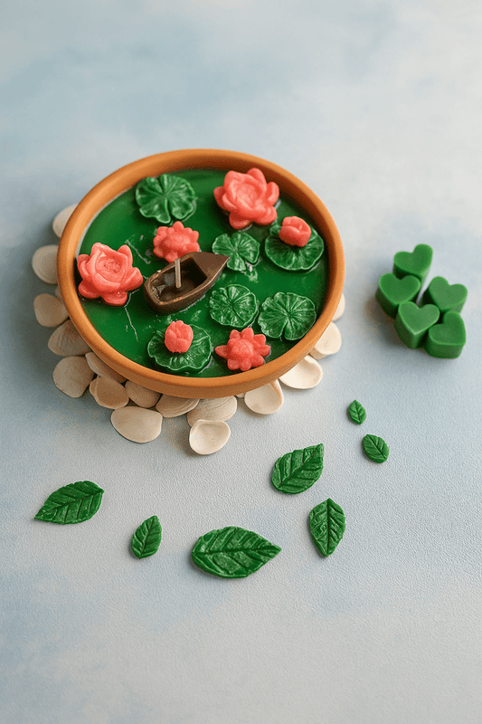 Lotus Pond Candle - Candles By Midnight
