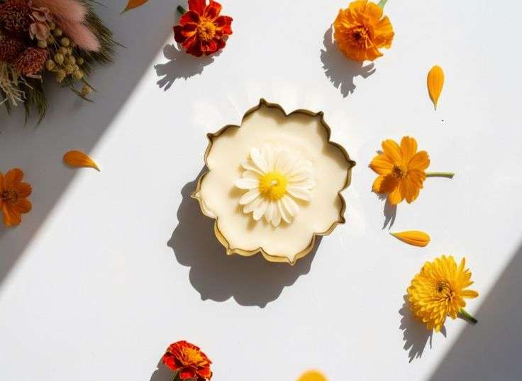 Lotus Urli Candle - Small - Candles By Midnight
