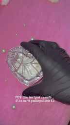 Secret Message Candle Jar Heart