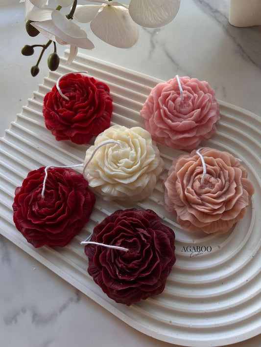 Soft Rebellion | Peony Candle - Candles By Midnight